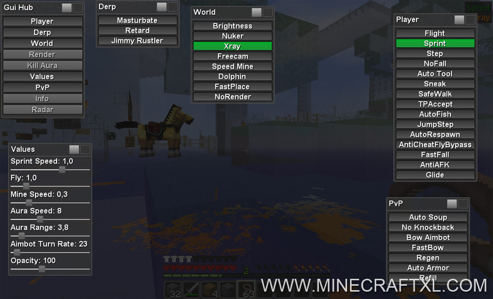 minecraft multiplayer mod menu